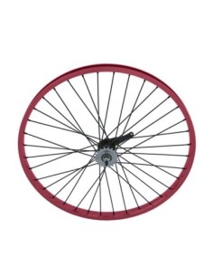 26 x 1.75 Alloy Coaster Wheel 36 Spoke 12gBlack 3/8 Axle...